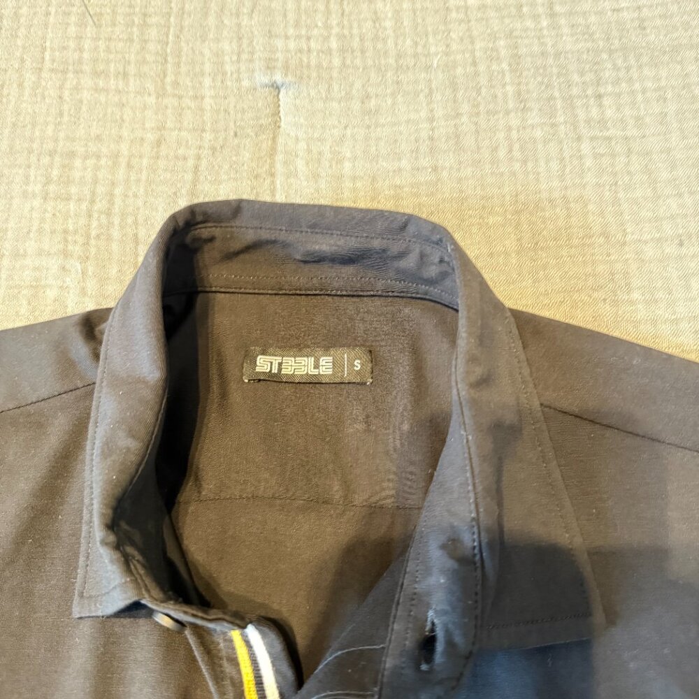 St33le short sleeve black button down - NWOT - Picture 4 of 5